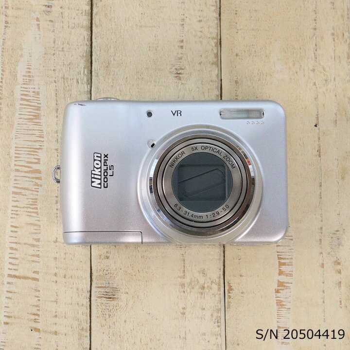 楽天市場】【中古】[作動確認済 返品保証] Nikon COOLPIX L5 S/N 