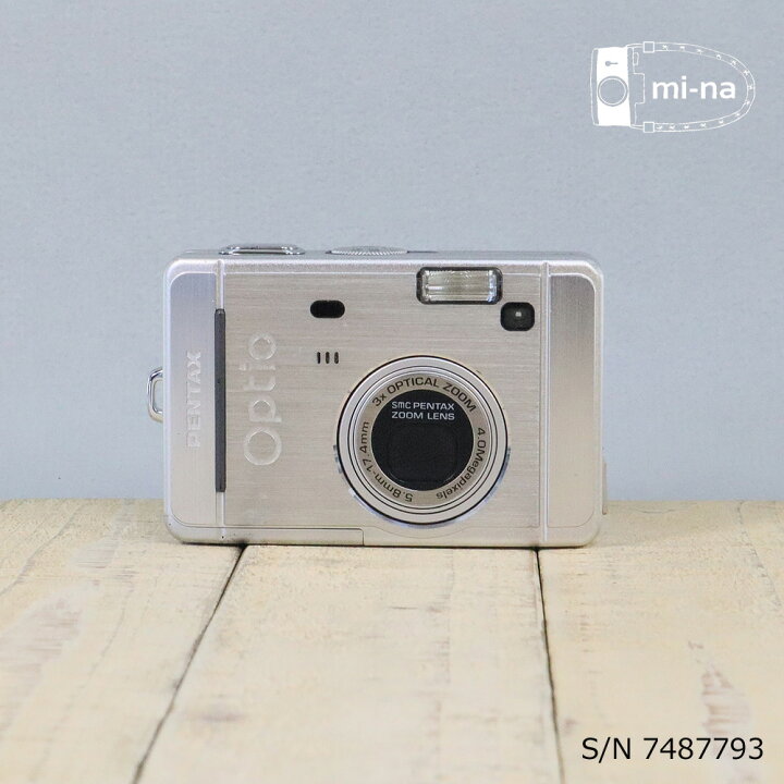 楽天市場】【中古】[作動確認済 返品保証] PENTAX Optio S40 S/N 