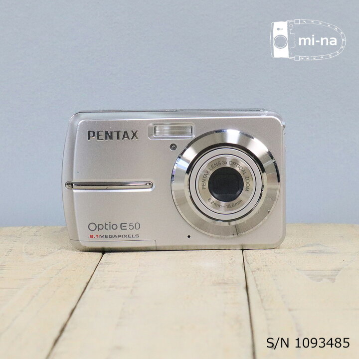 楽天市場】【中古】[作動確認済 返品保証] PENTAX Optio E50 S/N 