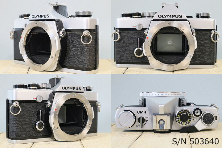 楽天市場】【整備済】【保証付 】 オリンパス OLYMPUS OM-1 S/N 503640  
