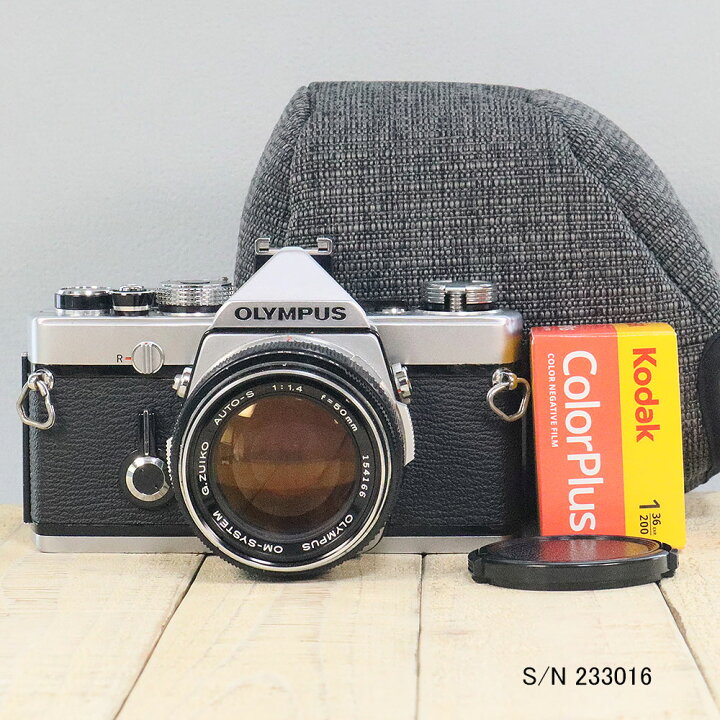 楽天市場】【整備済】【保証付 】 オリンパス OLYMPUS OM-1 S/N 233016 