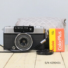 【整備済】【保証付 】　オリンパス　OLYMPUS PEN EE-3　S/N 4290431（ケース・フイルム付セット）　フィルムカメラ　フイルムカメラ　【中古】