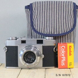 【整備済】【保証付 】　オリンパス OLYMPUS 35-S F3.5 45mm S/N 187072 （ケース・フイルム付セット）　フィルムカメラ　フイルムカメラ　【中古】