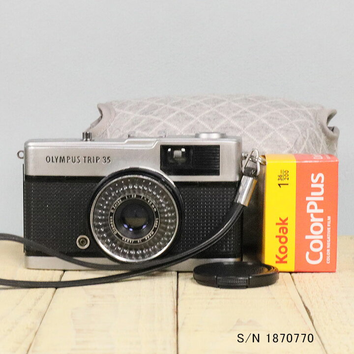 楽天市場】【整備済】【保証付】 オリンパス OLYMPUS TRIP 35 S/N 