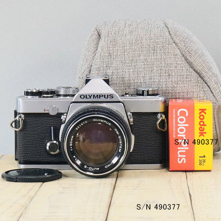 楽天市場】【整備済】【保証付 】 オリンパス OLYMPUS OM-1 S/N 490377 