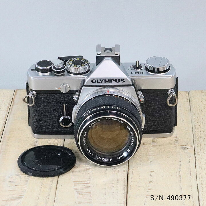 楽天市場】【整備済】【保証付 】 オリンパス OLYMPUS OM-1 S/N 490377 