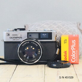 【整備済】【保証付 】　オリンパス　OLYMPUS 35 DC　S/N 451529（ケース・フイルム付セット）　フィルムカメラ　フイルムカメラ　【中古】