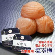 【SS限定 500円OFFクーポン配布中】【送料無料】塩零梅 ご家庭用 700g × 2個セット（食塩不使用 塩分約0…