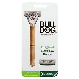 Bulldog 5枚刃 オリジナルバンブーホルダー 替刃 2コ付 1セット
