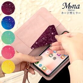 カードミラー 手鏡 ミラー 割れない 持ち運び 携帯 カード型 スリム 薄い おしゃれ オシャレ かわいい 手作り ギフト プレゼント コンパクト 上品 花柄 フラワー