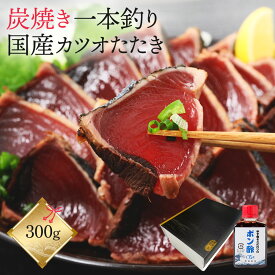 父の日 かつおのたたき ギフト 冷凍 鰹のたたき 【 炭火焼 かつおたたき 約300~400g ポン酢 たれ 付き 約3～4人前 】 カツオのたたき 鰹たたき 国産 焼津産 鰹 かつお 刺身 真空パック 魚 背腹セット カツオタタキ 海鮮 海鮮丼 海鮮丼の具