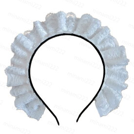 h59#カチューシャ レディース 日本国内当日発送 ヘアアクセサリー 可愛い メイド ヘアアレンジ コスチューム 髪飾り レース コスプレ ロリータ ヘッドドレス