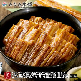 あなごめし 送料無料 天然真アナゴ 蒲焼 15尾入 約1Kg あなご 中国産　訳アリ