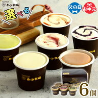 ＼バニラが美味い牧場アイス／ 選べる6個入り［南ヶ丘牧場のアイスクリーム］(アイス6) 父の日 お中元 夏…