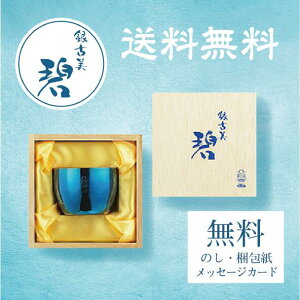 「碧」銀古美 ぎんふるみぐい呑み AO-01 日本製 タンブラー プレゼント ギフト 内祝いお返し 引き出物 結婚祝い まとめ買い 便利 普段使い ビール 日本 豪華 贅沢 燕 新潟 送料無料