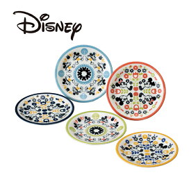 ★ギフト包装でお届け★ミッキー＆フレンズ小皿5枚セット　ギフト プレゼント ディズニー かわいい キャラクター おしゃれ プレート お皿 セット 誕生日 お祝い キッチン 食器 食卓 キャンプ アウトドア 送料無料