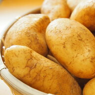 【送料無料】北海道厚沢部産「メークイン」Mサイズ　3kg【新じゃが】
