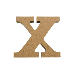 アルファベット & 数字 オブジェ 【小文字x】 木製 MDF イニシャル アルファベットレター インテリア ベース材 DIY イニシャルオブジェ ウエルカムオブジェ ベース材 DIY