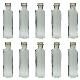 ハーバリウム 瓶 ハート 150ml 10本セット キャップ付き 横浜ハーバリウム弐番店