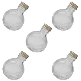 ハーバリウム 瓶 ネコ 100ml 5本セット キャップ付き 横浜ハーバリウム弐番店