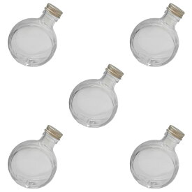 ハーバリウム 瓶 ネコ 150ml 5本セット キャップ付き 横浜ハーバリウム弐番店