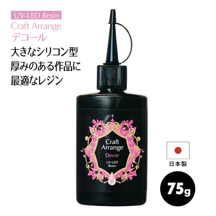楽天市場】ケミテック クラフトアレンジ UV-LEDレジン クリア UVレジン  