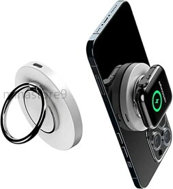 ワイヤレス充電器 3in1 両面同時充電可能 Applewatch/iPhone12,13,14/AirpodsProに対応 Type-Cケーブル付属 最大15W出力 旅行・出張 荷物の軽量化に最適！これ1つでApplewatch/iPhone/AirpodsPro充電可能