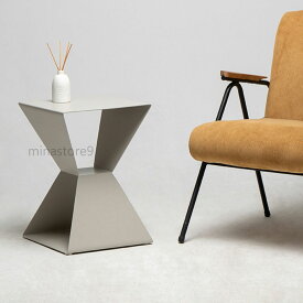 サイドテーブル シンプル 砂時計型 リボン型 シック モダン チェア スツール 面白いデザイン 北欧 インテリア