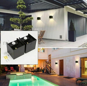 2個セット ウォールライト ブラケットライト 光センサーライト IP65防水 屋内照明 屋外ウォールライト 光角度調整 ウォールスポットライト 人感センサータイプ LED誘導壁ライト 屋外防水 玄