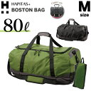P15倍実施中！ パッカブルボストンバッグ Mサイズ 折りたたみ キャリーオンバッグ 80L メンズ レディース 旅行 鞄 バッグ かばん トラベルバッグ 軽量 大容量 コンパクト ボストン ハピタスプラス シフレ HPL0414-M