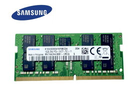 SAMSUNG製 メモリ SODIMM 16GB DDR4 2RX8 PC4-2400T-TG1-11 ノートパソコン用メモリ 増設メモリ PC用メモリ 第4世代 M474A2K43BB1-CRCQ 送料無料【新品バルク品】