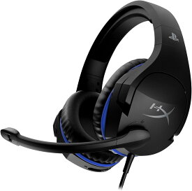 HyperX Cloud Stinger ゲーミング ヘッドセット HX-HSCSS-BK (プレステーション公認モデル) PS5/PS4対応 軽量 ブラック 在宅勤務 テレワーク ビデオ会議 リモートワーク 新品
