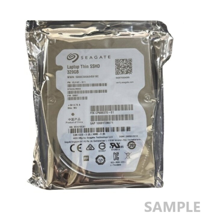 楽天市場】SEAGATE製 Laptop Thin SSHD ST320LM002 2.5” 320GB 5400RPM  