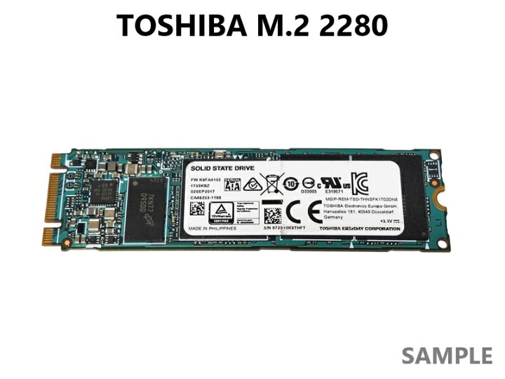 楽天市場】東芝 TOSHIBA製 内蔵SSD THNSNK128GVN8 128GB M.2 2280 
