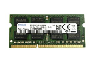 Samsung m[gPCp M471B1G73DB0-YK0 8GB PC3L-12800S DDR3-1600 2RX8 Non-ECC SODIMM 260pin  PCp[c VioNi