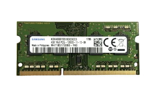 T\SAMSUNG S.O.DIMM m[gp\Rp ݃ M471B5173DB0-YK0 PC3L-12800S DDR3L-1600 4GB 1Rx8 1.35V 204pin VioNi