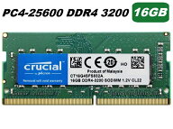 Crucial ノートPC用 メモリ 16GB CT16G4SFS832A SODIMM DDR4-3200 PC4-25600 260Pin CL22 1.2v 新品