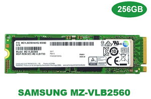 SAMSUNG�� ����SSD PM981 MZ-VLB2560 256GB M.2 NVMe PCle Gen3.0×4 2280 3D TLC �\���b�h�X�e�[�g�h���C�u PC�p�[�c �p�\�R���p �V�i�o���N�i