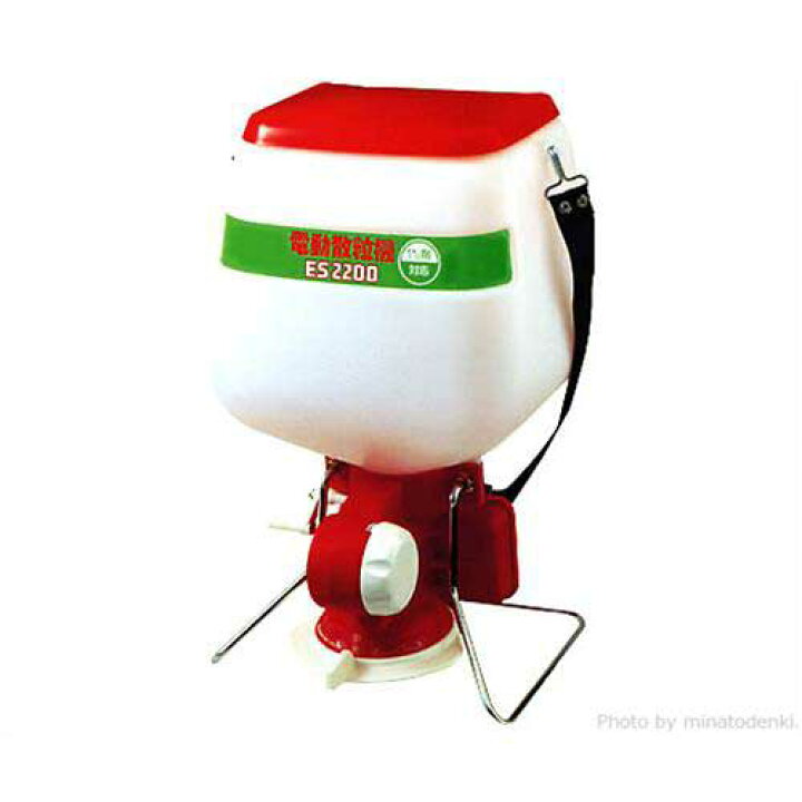 楽天市場】イセキアグリ 電動散粒機 ES2200 (容量11.5L) [イセキ 肥料 