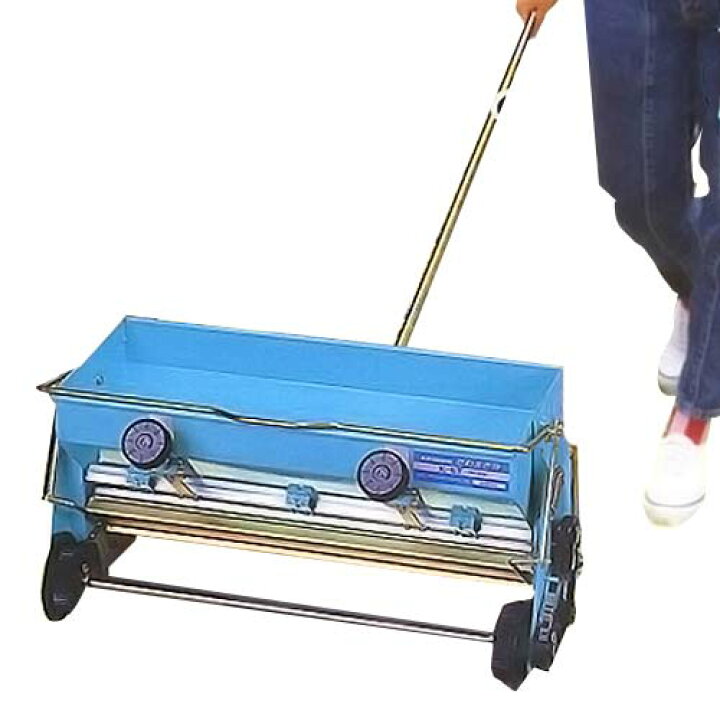 楽天市場】啓文社 手押播種機 たねまき機 K-6ST ふちブラシ付きセット 