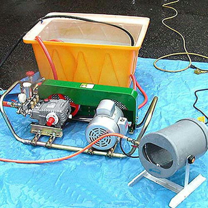 楽天市場】ミナト 野菜洗い機 100V1Hp中型3連動噴＋150L角型タンク付 