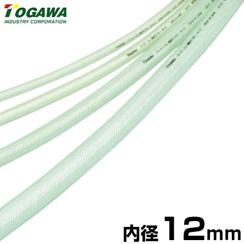 TOGAWA スーパートム耐油サンブレーホース 内径12mm×100m巻