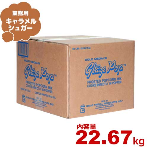 ハニー 業務用ポップコーン調味料 キャラメルシュガー 22.67kg [フレーバー 味付け]のサムネイル