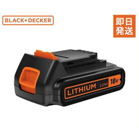 ブラック&デッカー 18Vリチウムイオンバッテリー BL2018 [BLACK&DECKER ブラックアンドデッカー 充電池 充電式シリーズ]