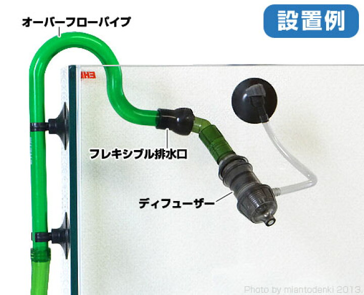 楽天市場 メール便可 エーハイム フレキシブル排水口 F12 16ホース用 Eheim ミナト電機工業