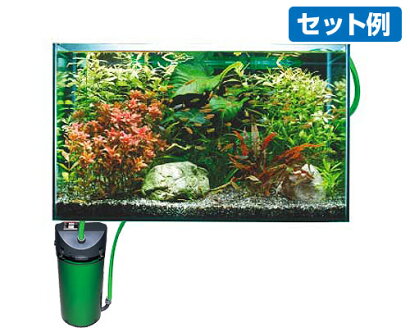 楽天市場 取扱終了 エーハイム 外部式フィルター2213 お買得セット水槽 グラス水槽ej 60付き ミナト電機工業