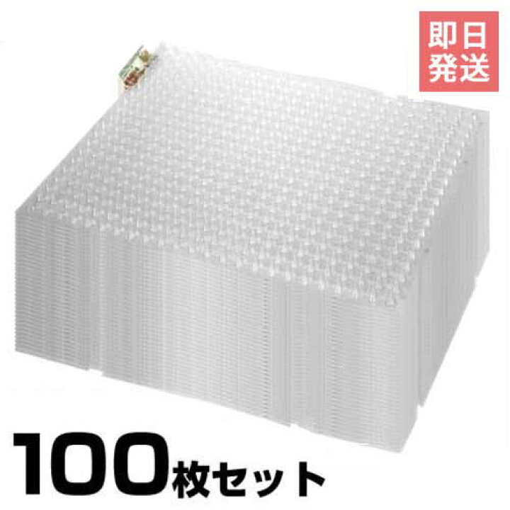 オープニング ネコよけ対策マット ここダメシート 透明 100枚入り W335 L4mm 第一ビニール 猫よけ対策 猫よけグッズ 野良猫対策 Riosmauricio Com
