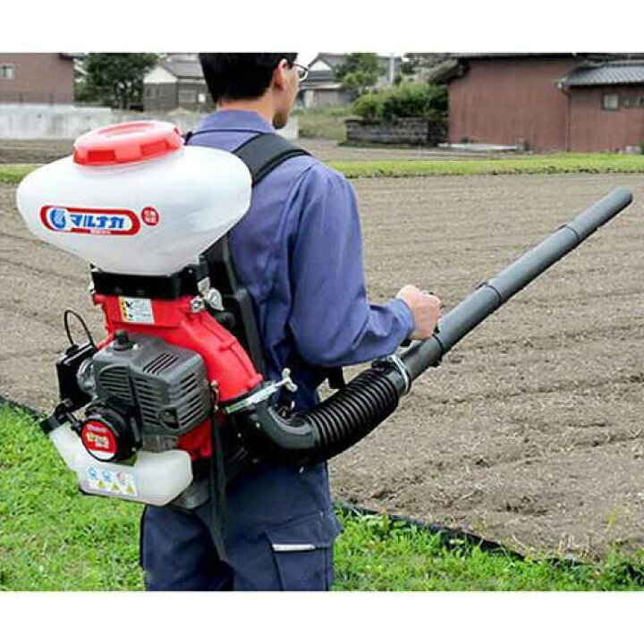 楽天市場】マルナカ 動力散布機 かるっと背負動散 MEM4022 (容量22L  
