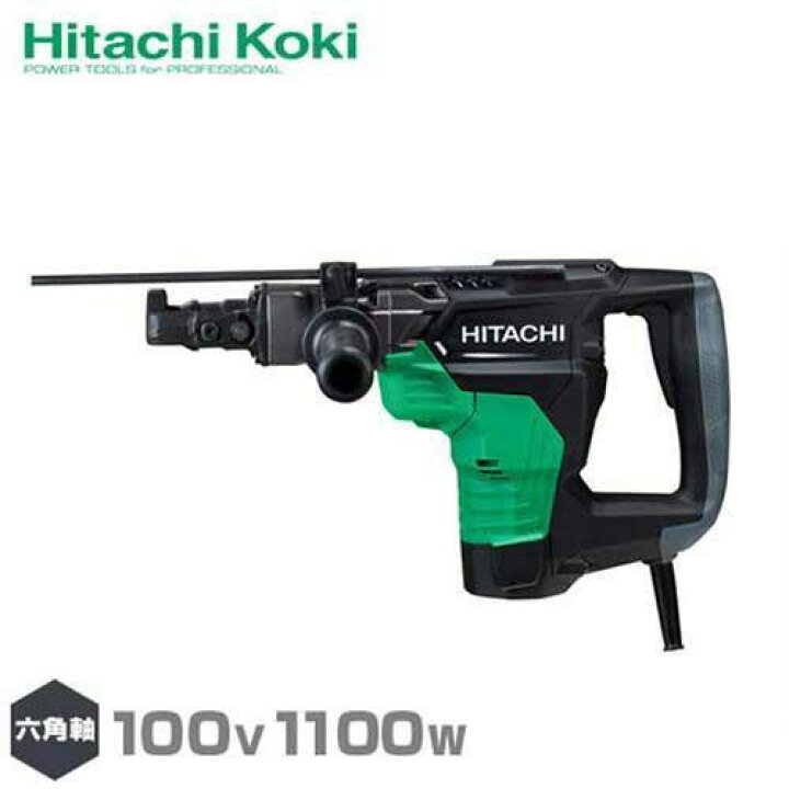 楽天市場】HiKOKI 日立工機 電動ハンマドリル DH40SC (40mm/六角軸  