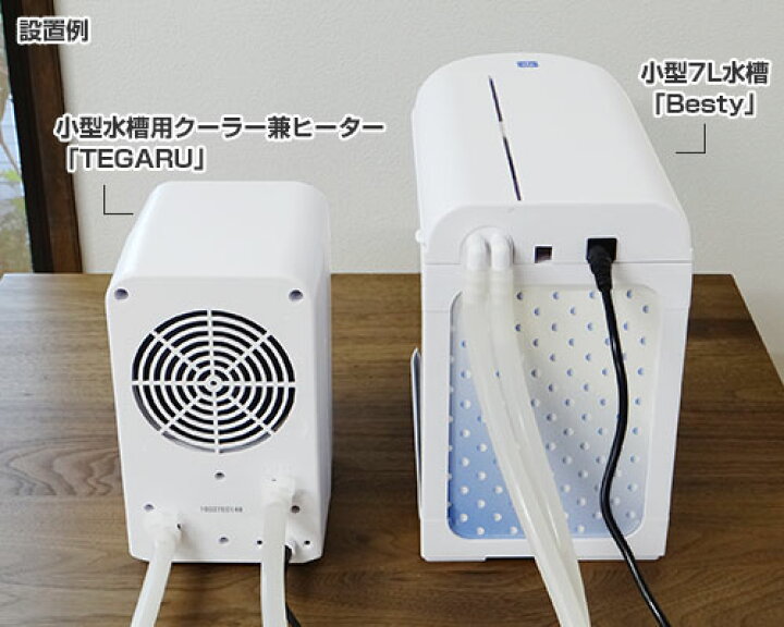楽天市場 取扱終了 ゼンスイ 小型7l水槽 小型水槽用クーラー兼ヒーター 2点セット 熱帯魚 アクアリウム ペルチェ式水温調節装置 ミナト電機工業